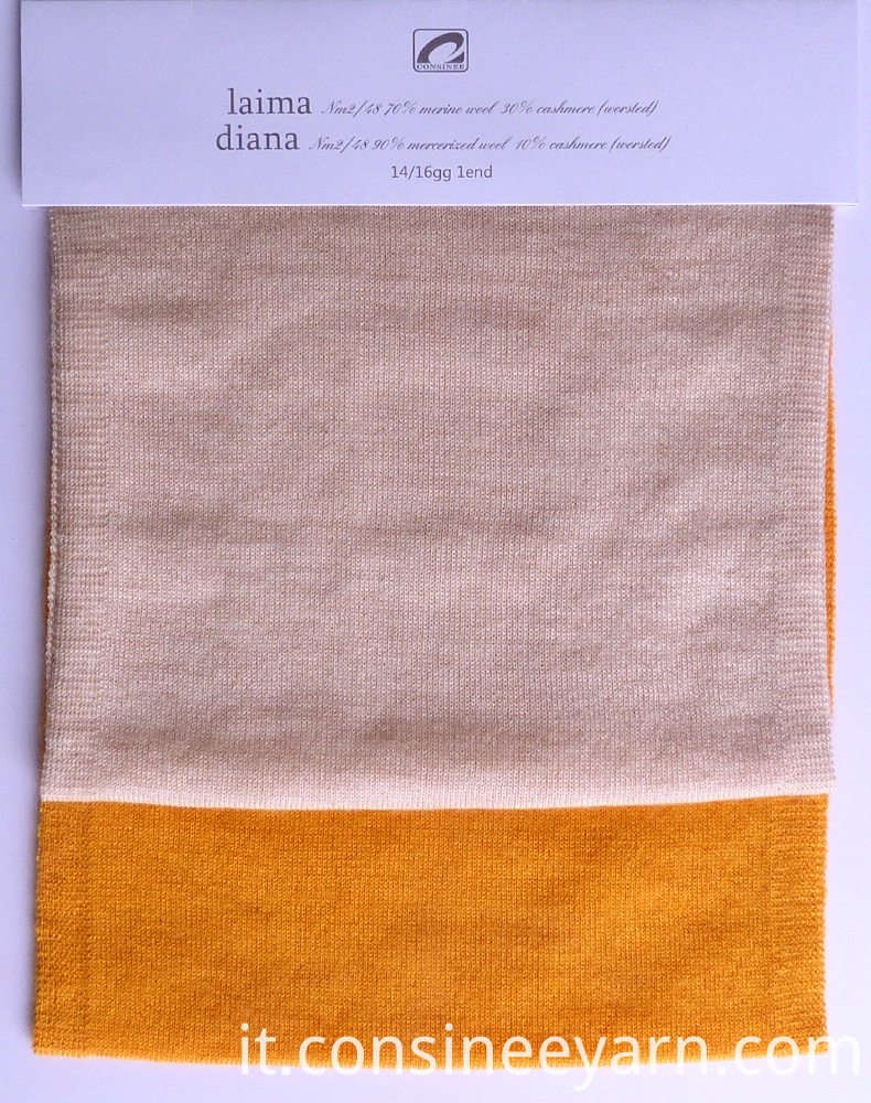 filato in cashmere merino mercerizzato mercerized merino Cashmere Yarn